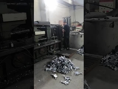 Wideo procesu produkcji wyrobów odlewanych z aluminium
